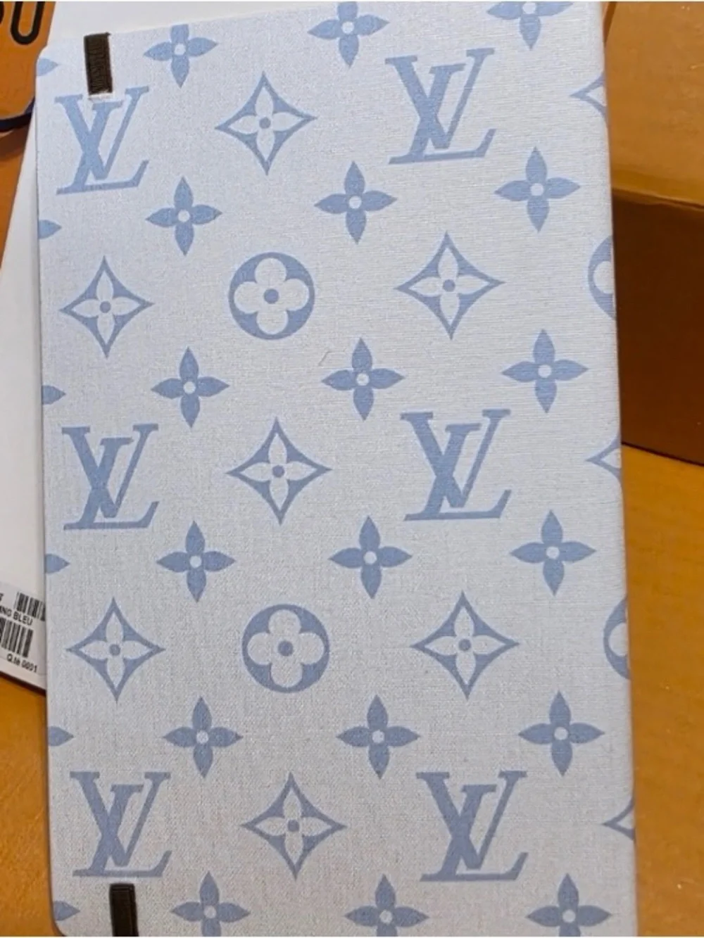 Louis Vuitton Monogram Baby Blue Notebook NIB